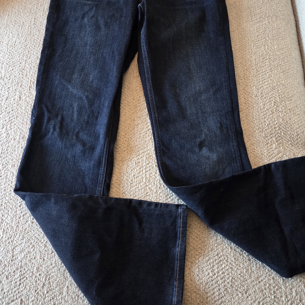Silver Jeans Co Suki Slim Boot Jeans W27 L31 Dark Wash Mid Rise - Picture 2 of 12